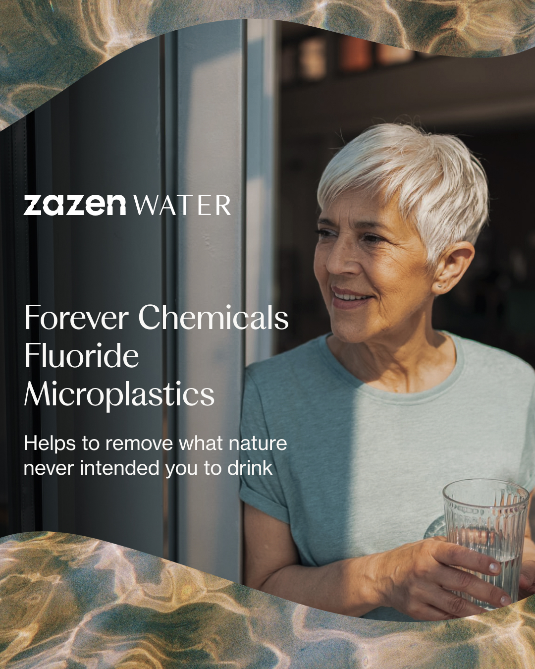 zazen Alkaline Water Facebook ad