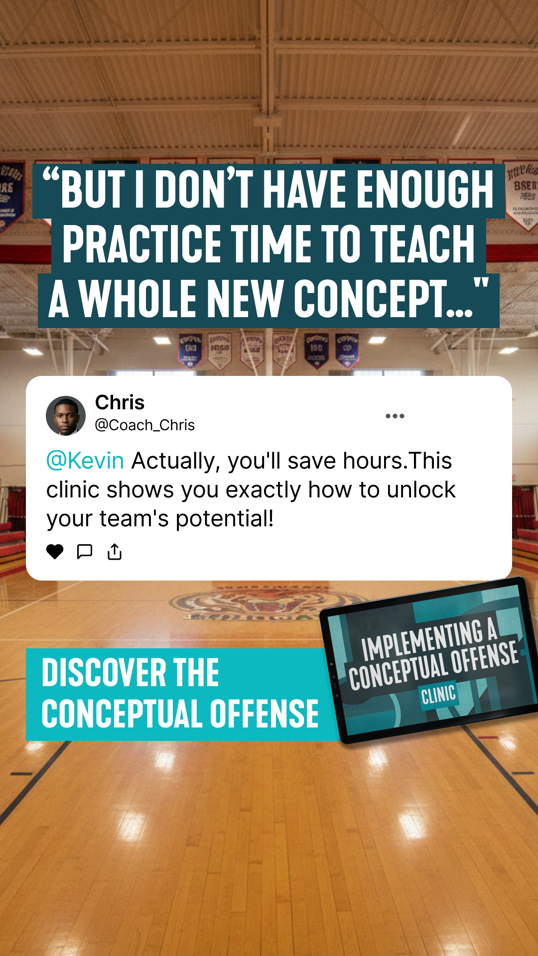 Transforming Basketball Facebook ad