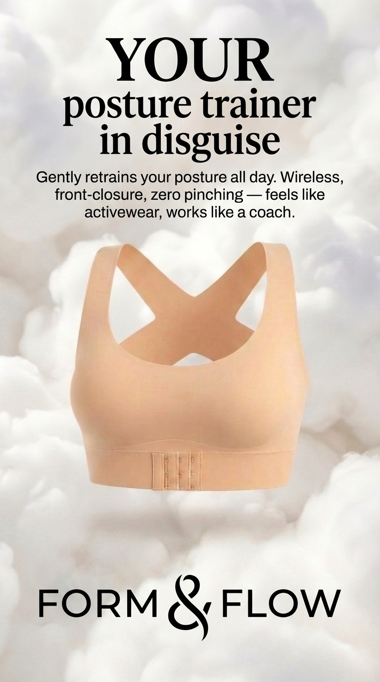 Form & Flow Facebook ad: Feels Like Activewear. Works Like a Coach.