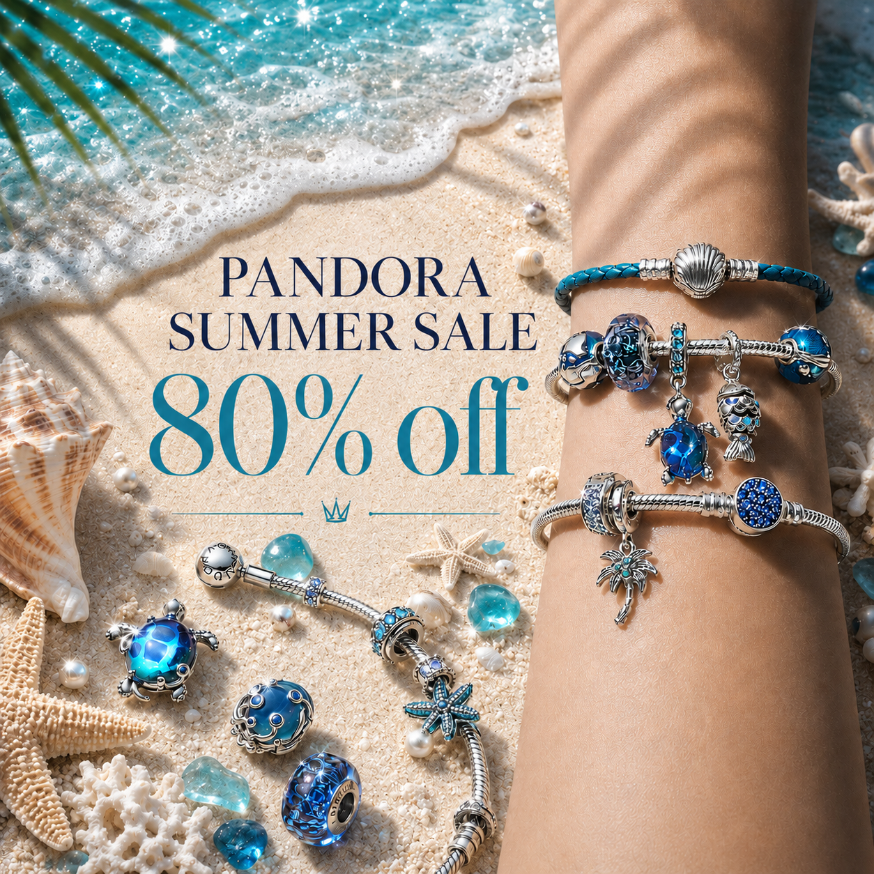 Pandσra & Charm Facebook ad from May 18, 2026