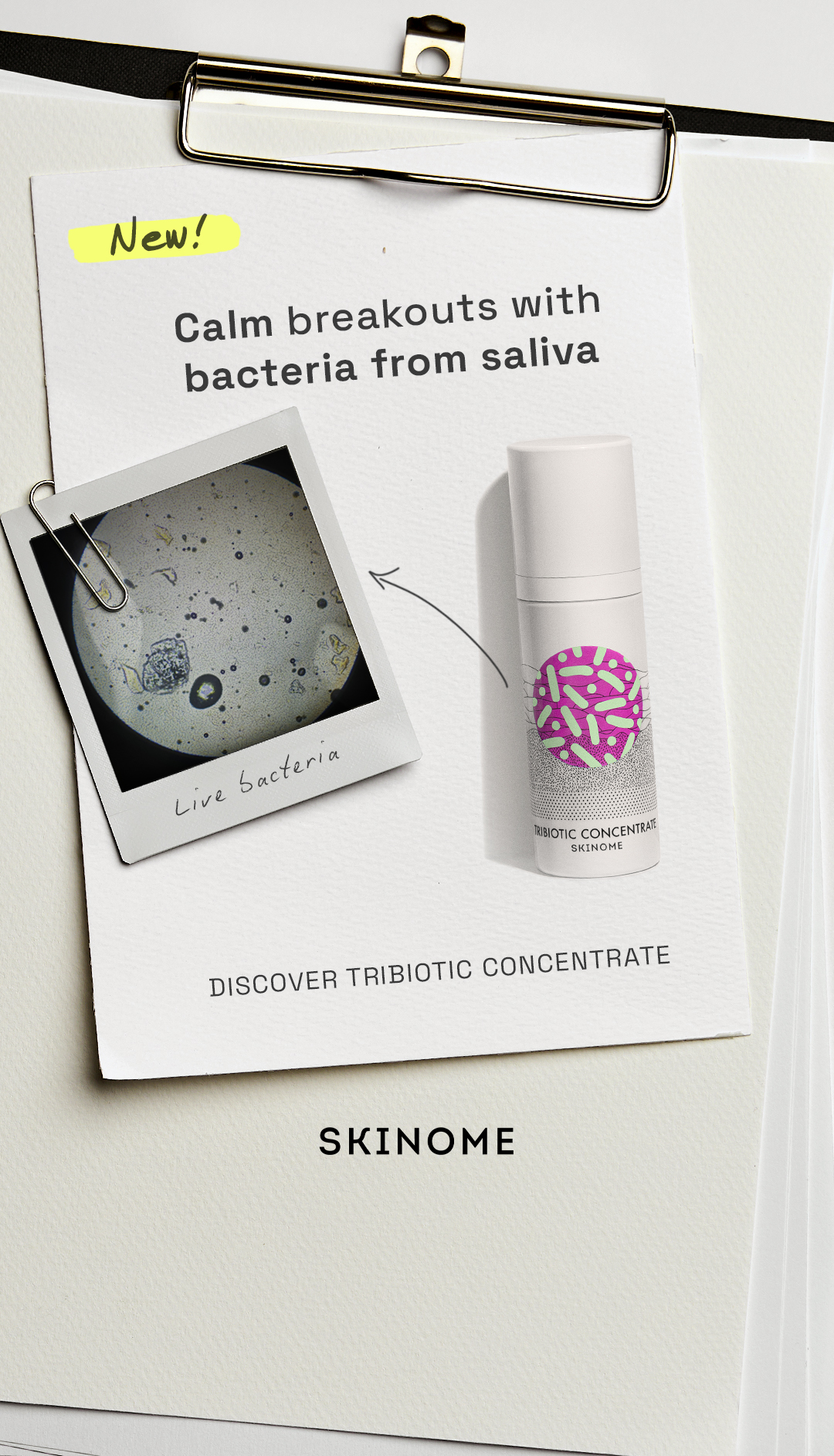 Skinome Facebook ad