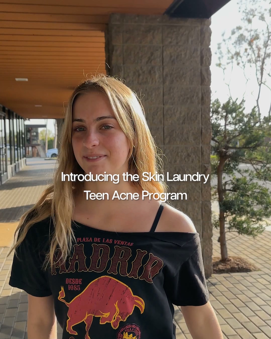 Skin Laundry Facebook ad: Teen Acne Laser Facial