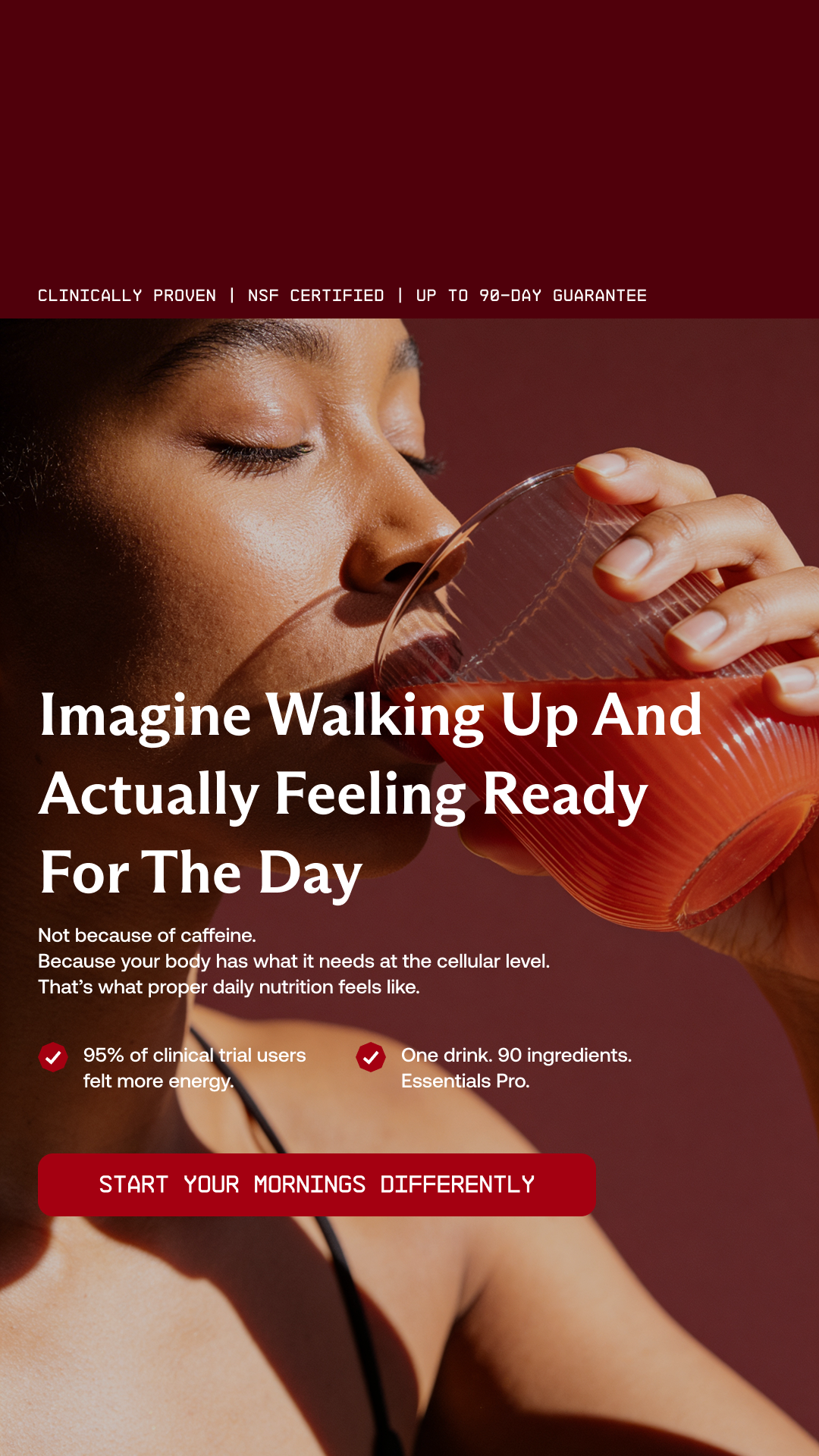 IM8 Health Facebook ad