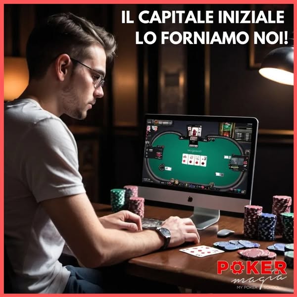Online Poker Magia Facebook ad: Capitale iniziale fornito da noi