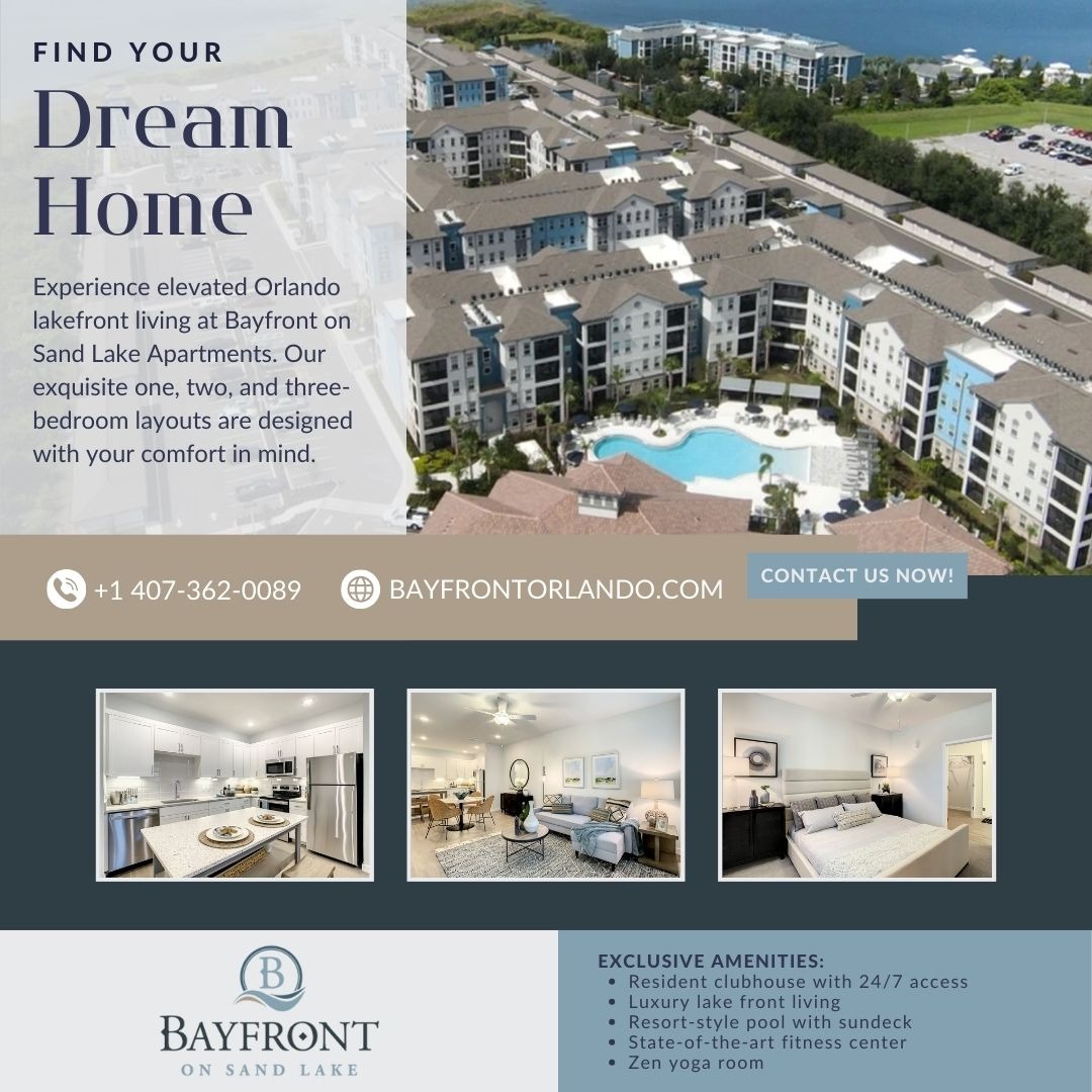 Bayfront on Sand Lake Facebook ad