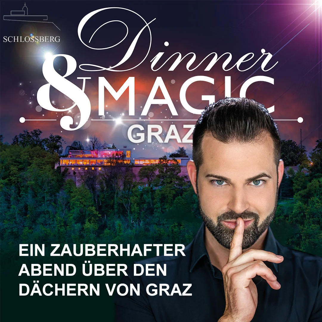 Christoph Kulmer - Magic Entertainment Facebook ad: JETZT TICKETS FÜR APRIL BUCHEN