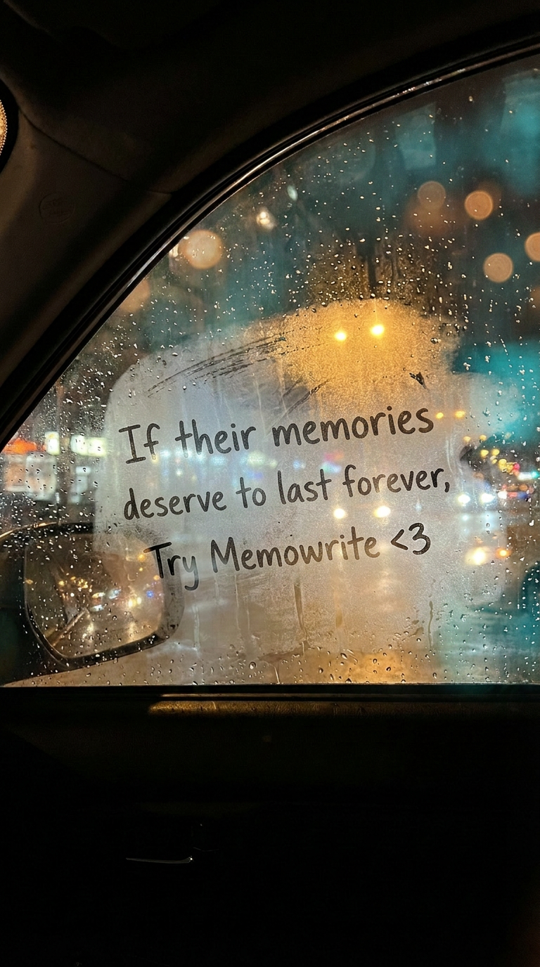 Memowrite Facebook ad