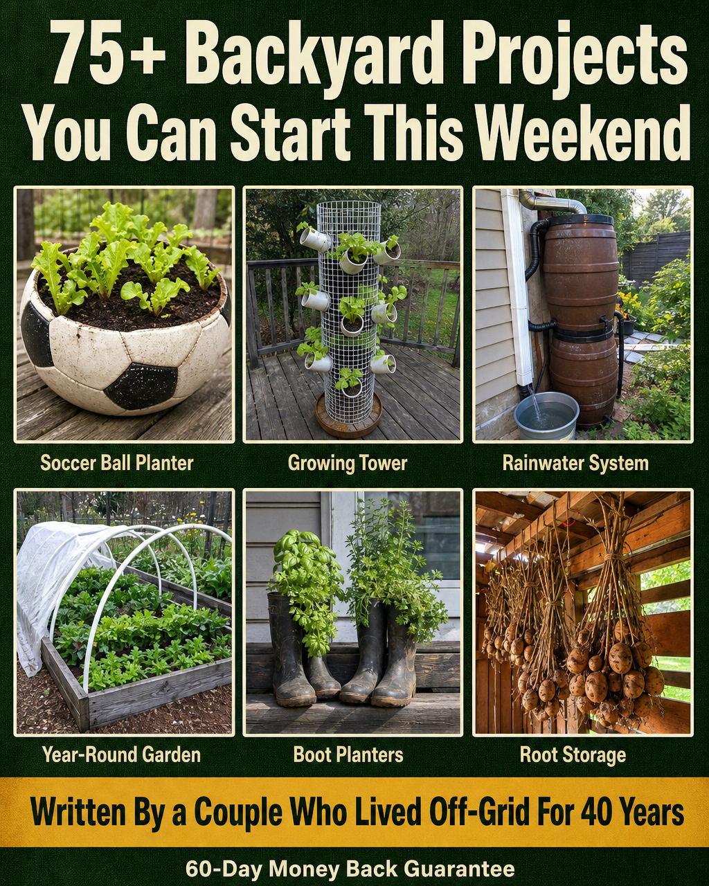 Self-Sufficient Backyard - by Ron and Johanna Facebook ad