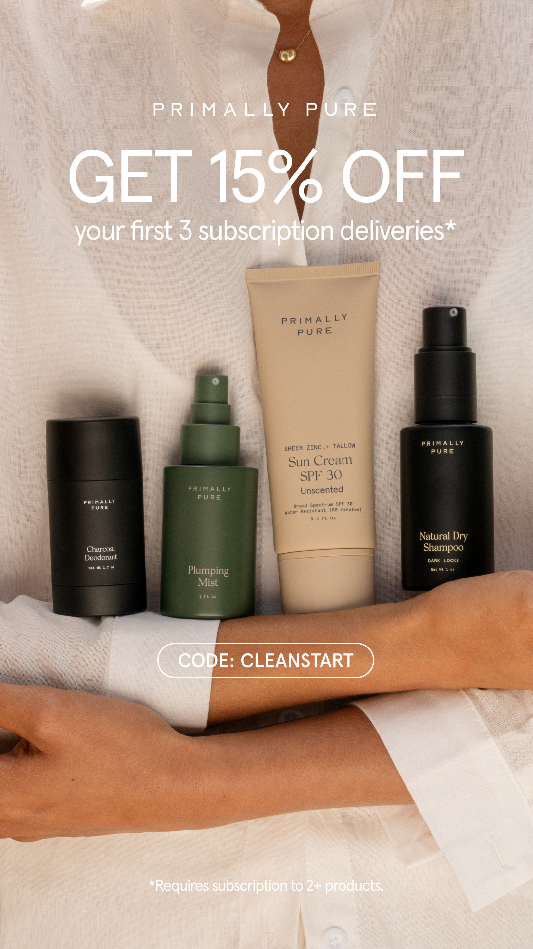 Primally Pure Skincare Facebook ad