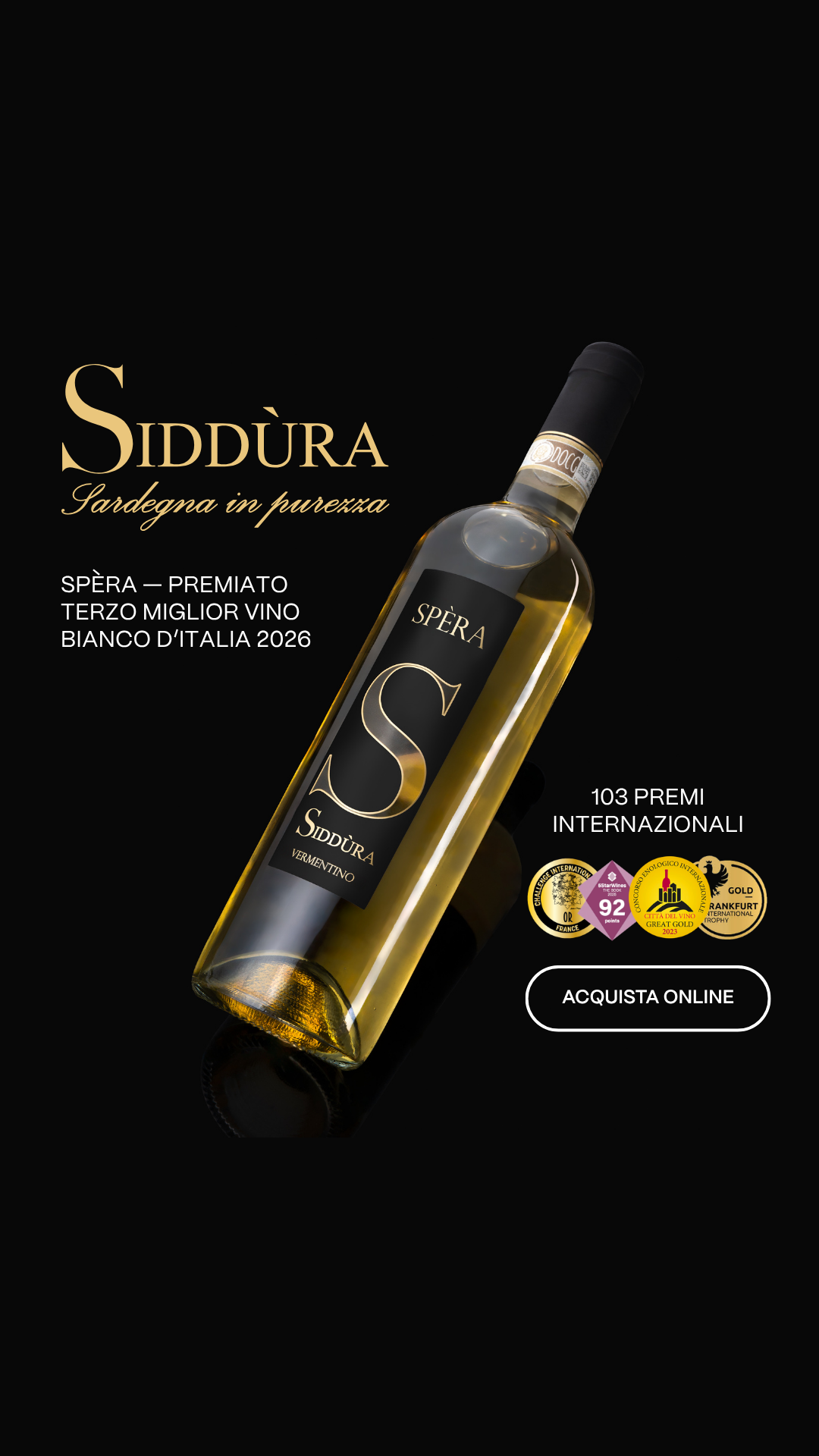 Siddura Facebook ad: SIDDÙRA · Sardegna in Purezza