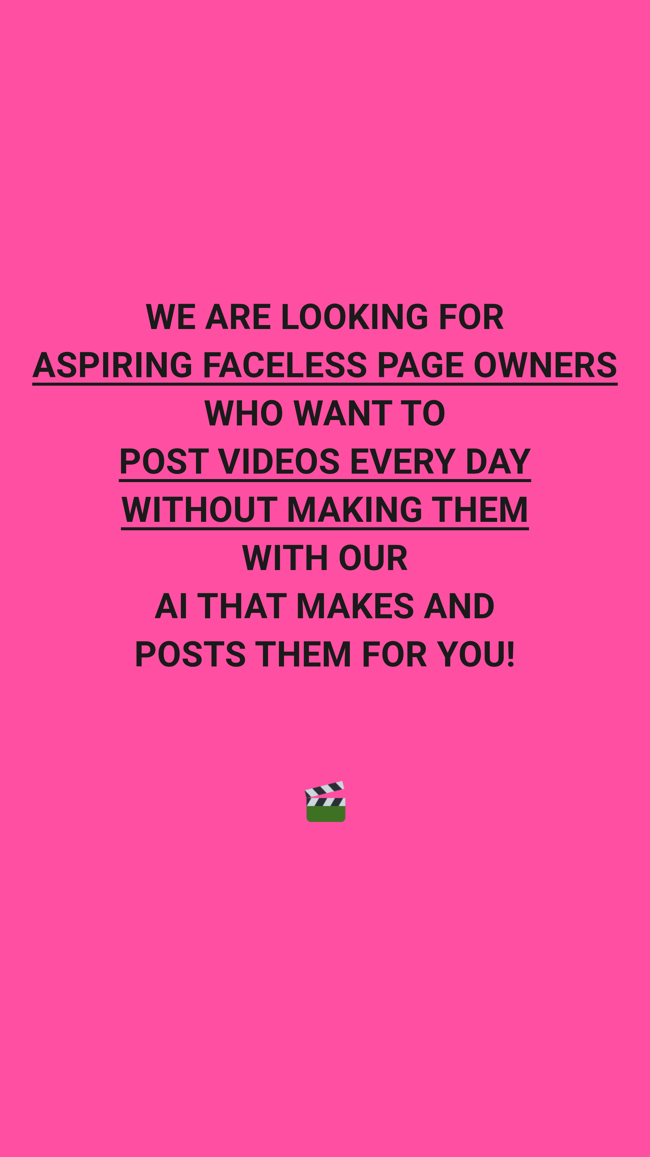 FacelessReels Facebook ad