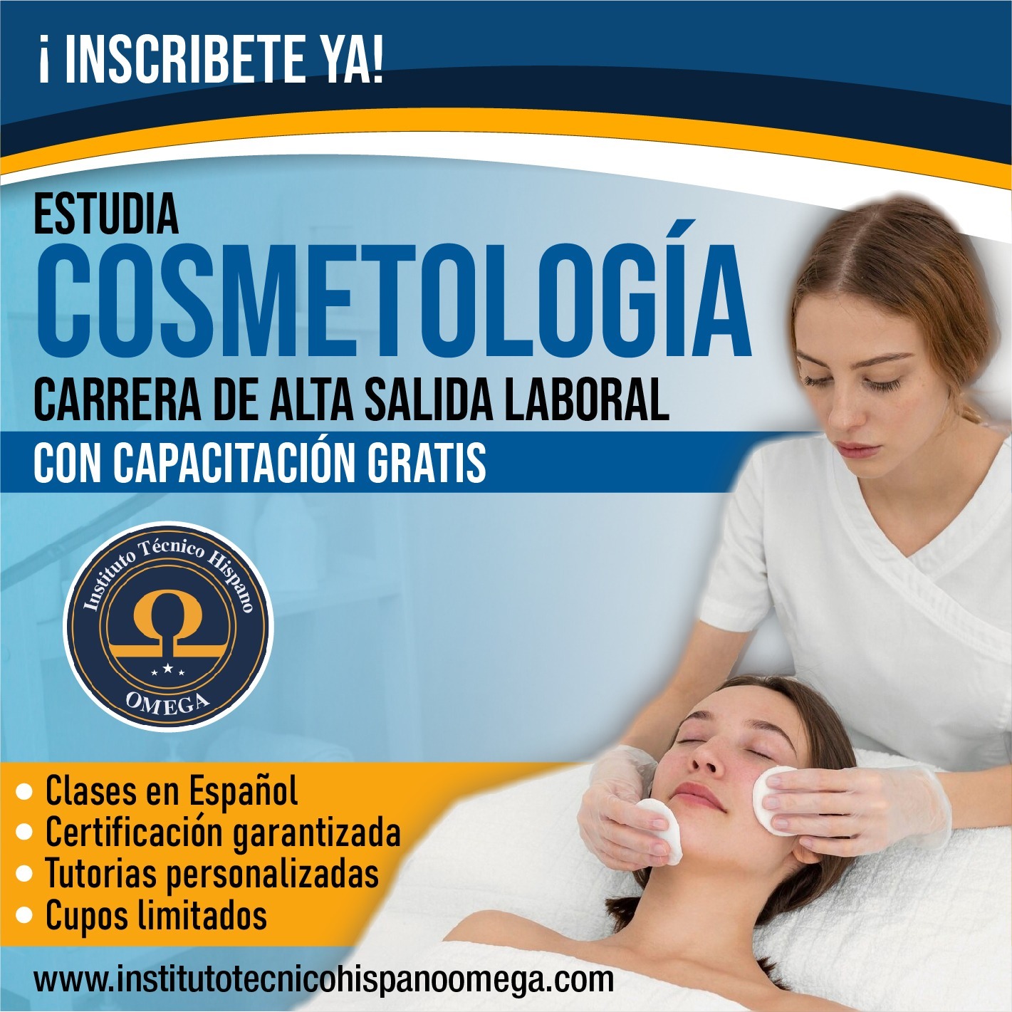 Instituto Hispano Omega Facebook ad