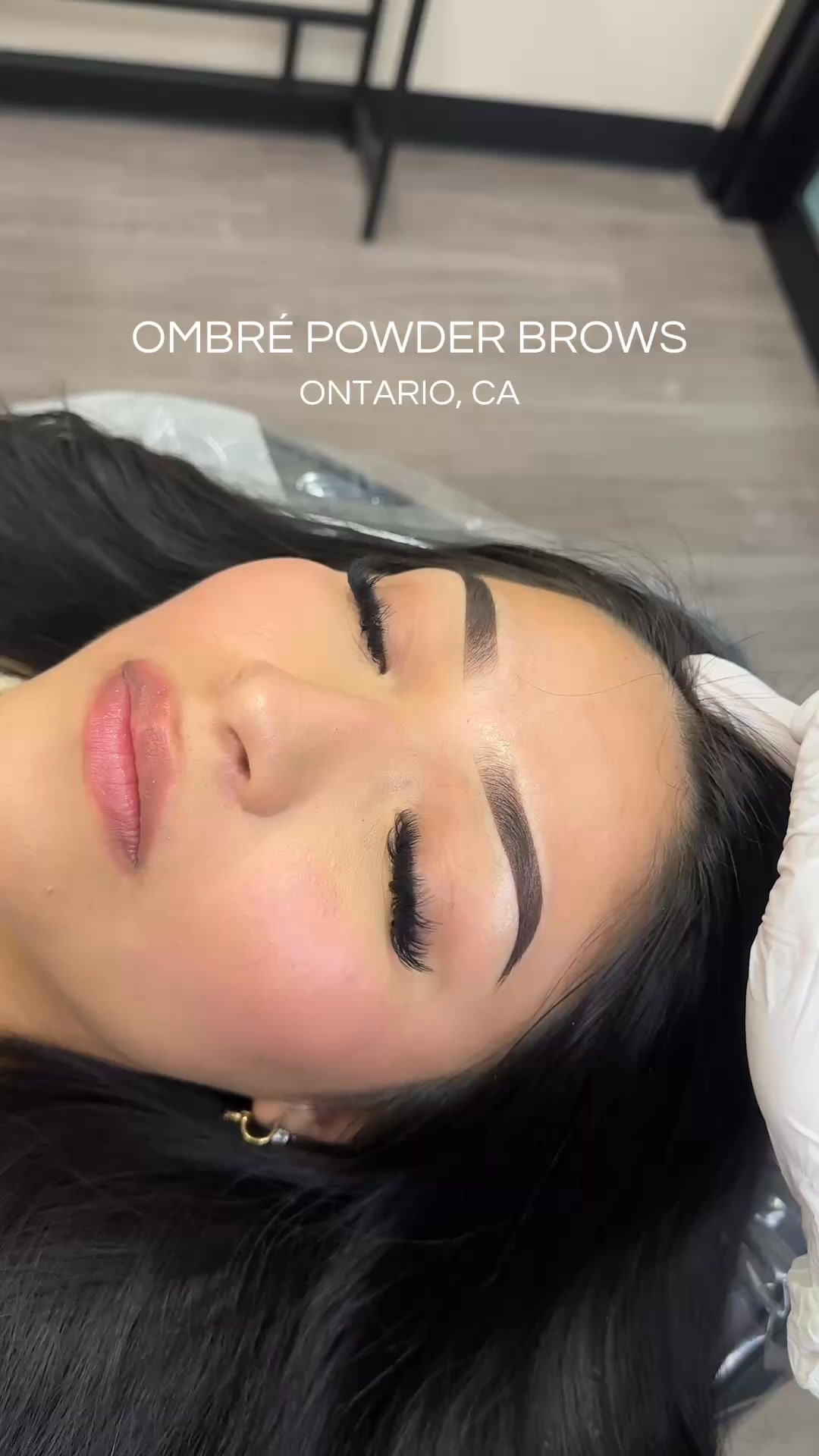 Luxemetic Brows Facebook ad: Ombre powder brows designed to enhance your natural…