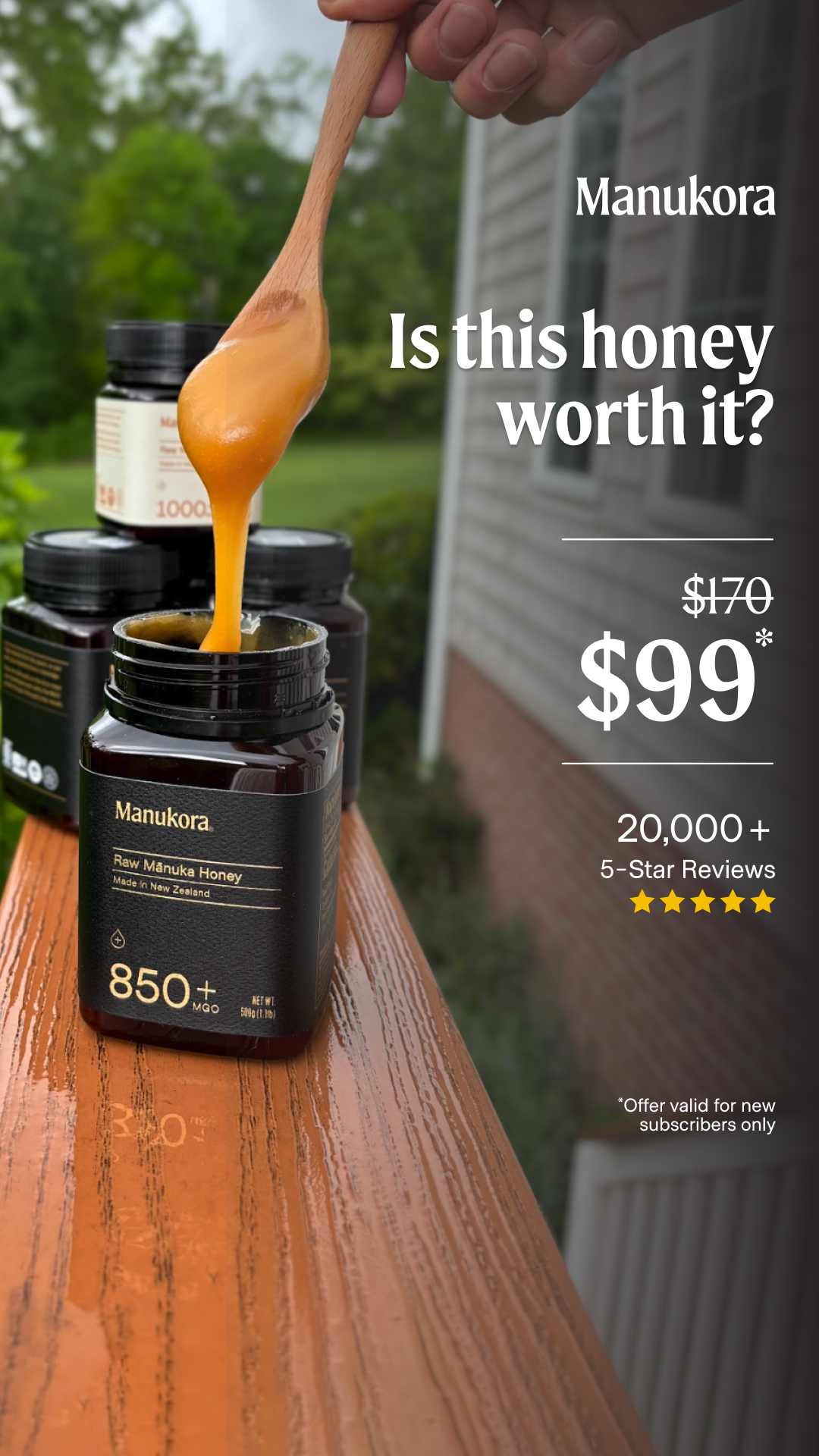 Manukora Facebook ad