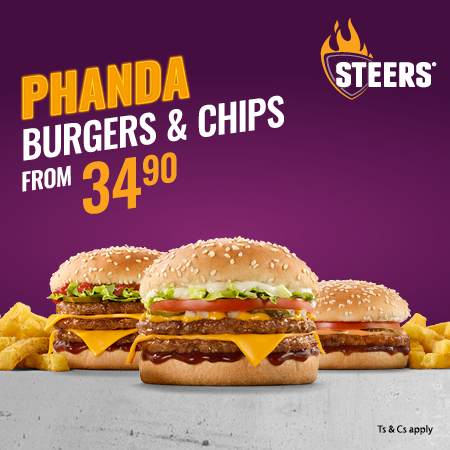 Steers SA Facebook ad: From R34.90