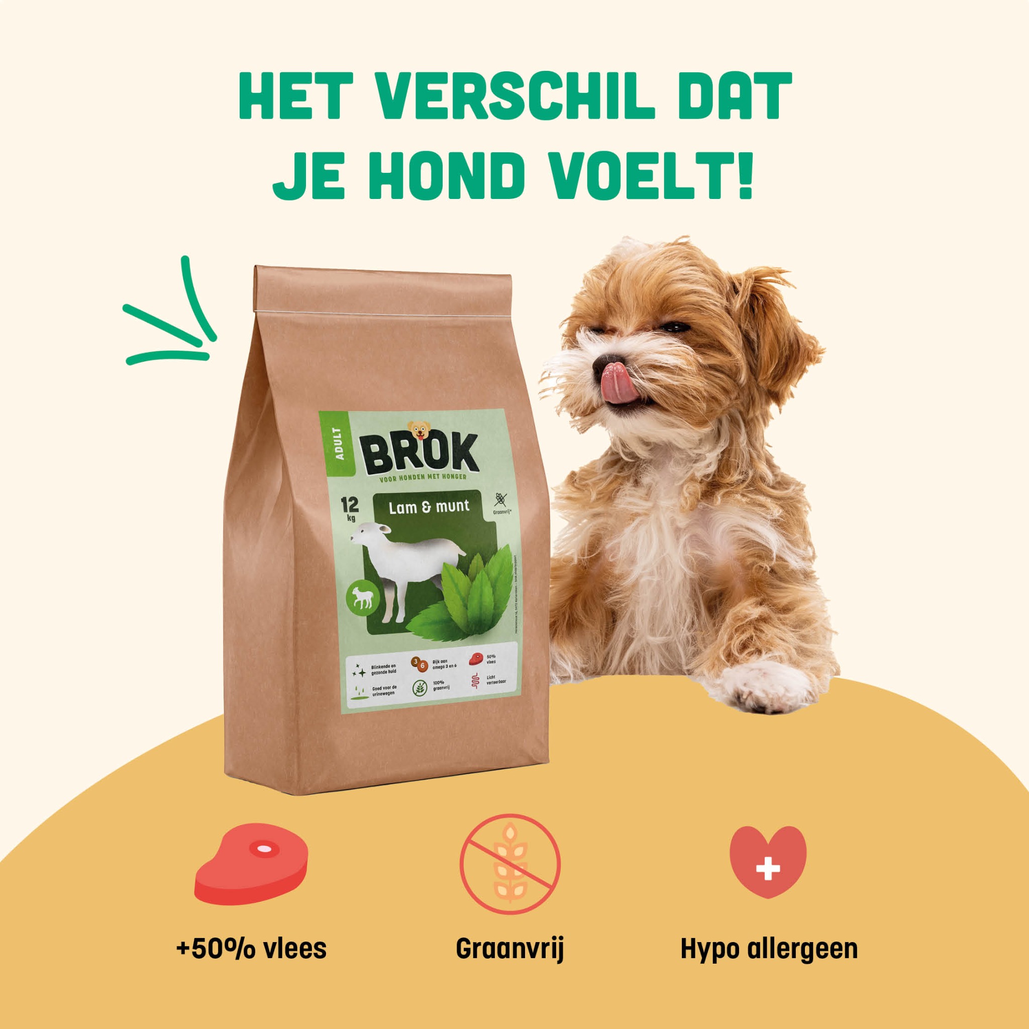 Brok Hondenvoeding Facebook ad
