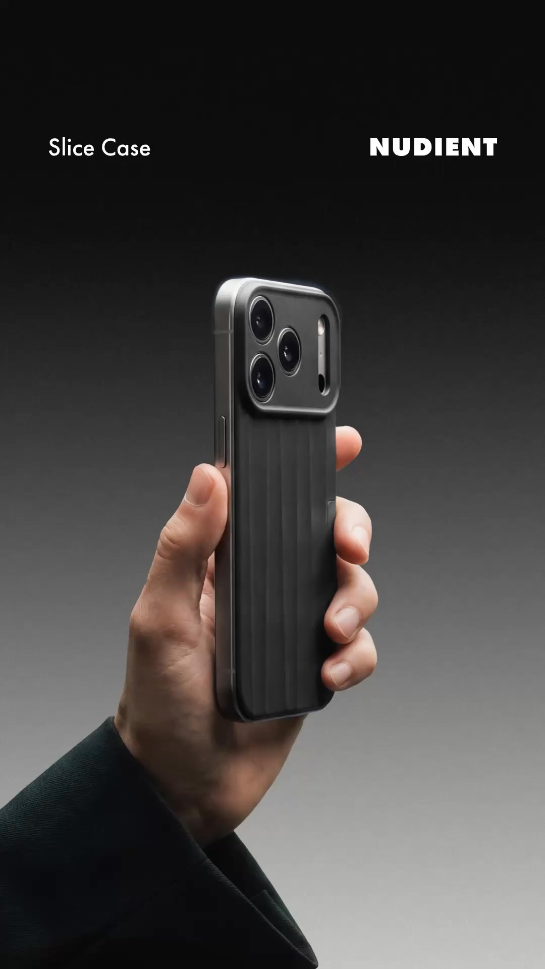 Nudient Facebook ad: Our most minimalist case yet