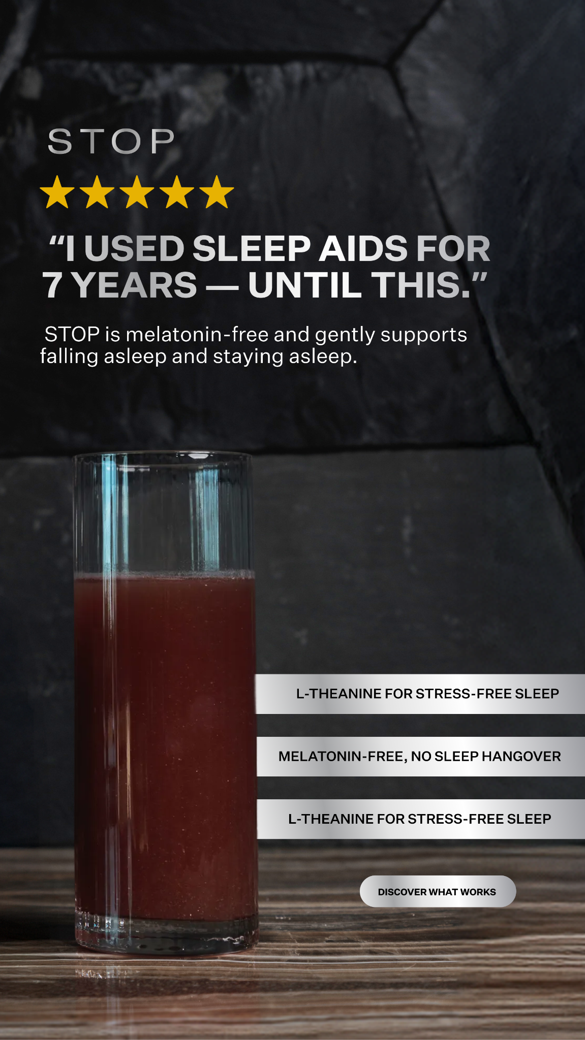 START STOP Facebook ad