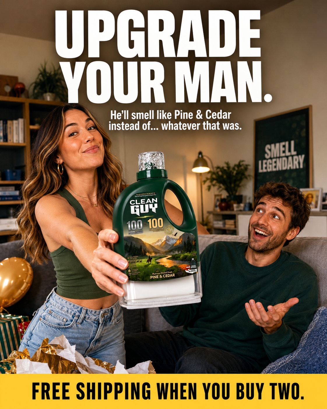 Clean Guy Facebook ad