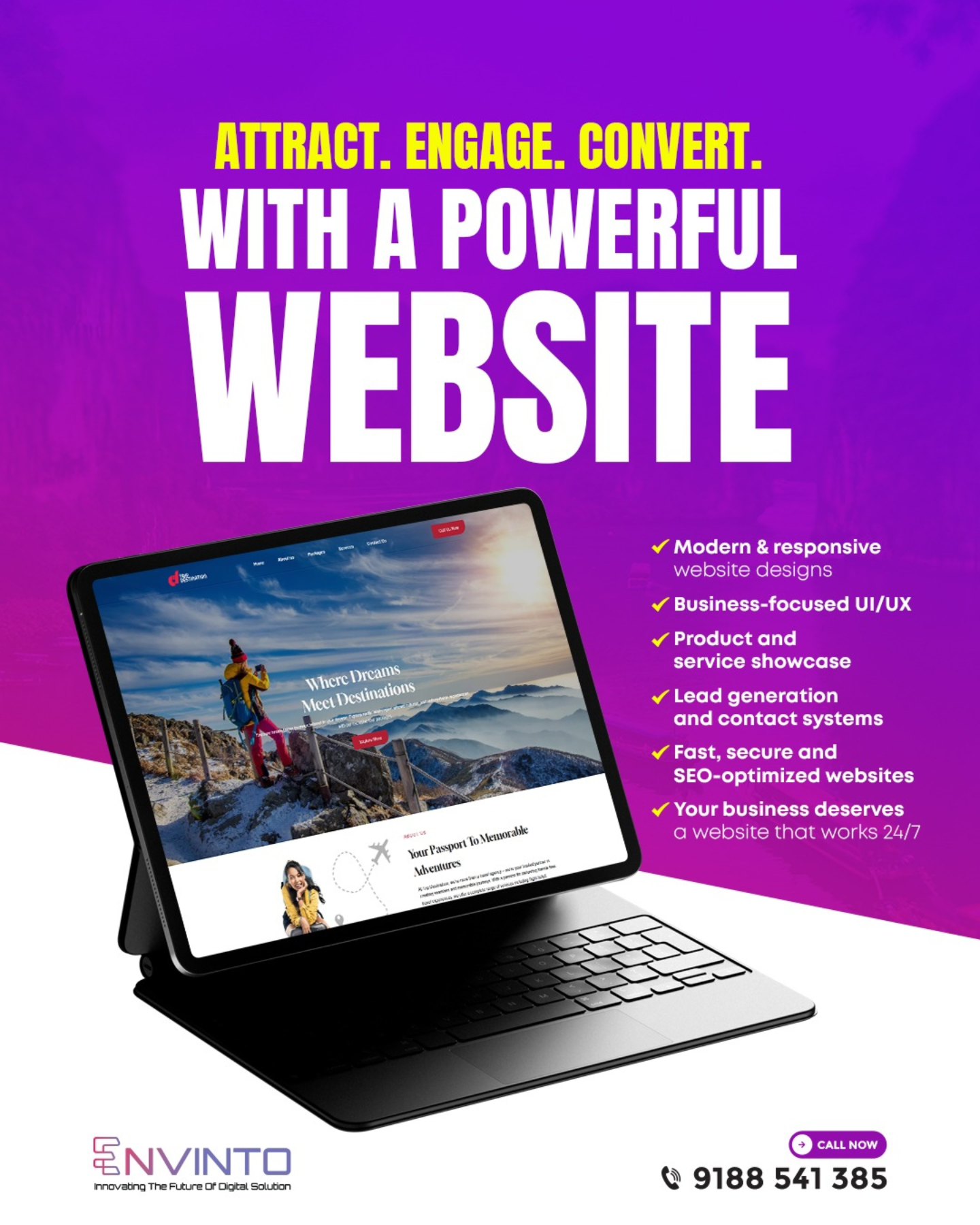 Envinto Facebook ad
