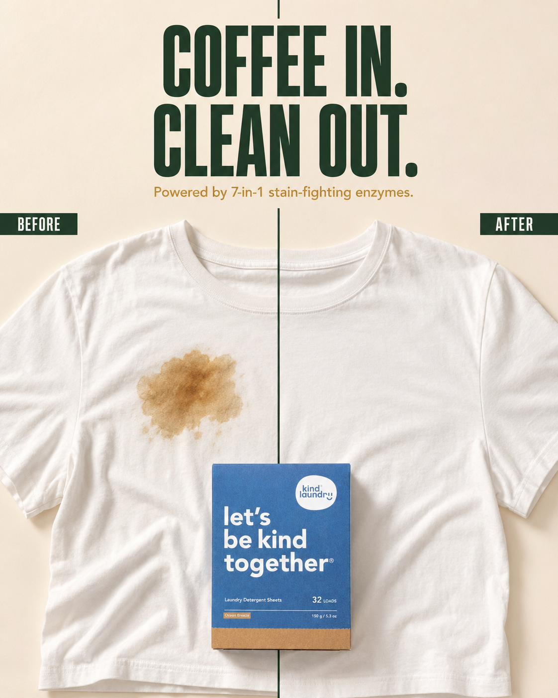 Kind Laundry Facebook ad
