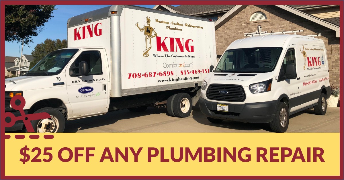 King Heating, Cooling & Plumbing Facebook ad