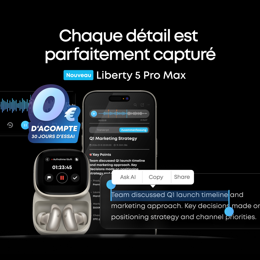 Anker Facebook ad: Chaque détail est parfaitement capturé.