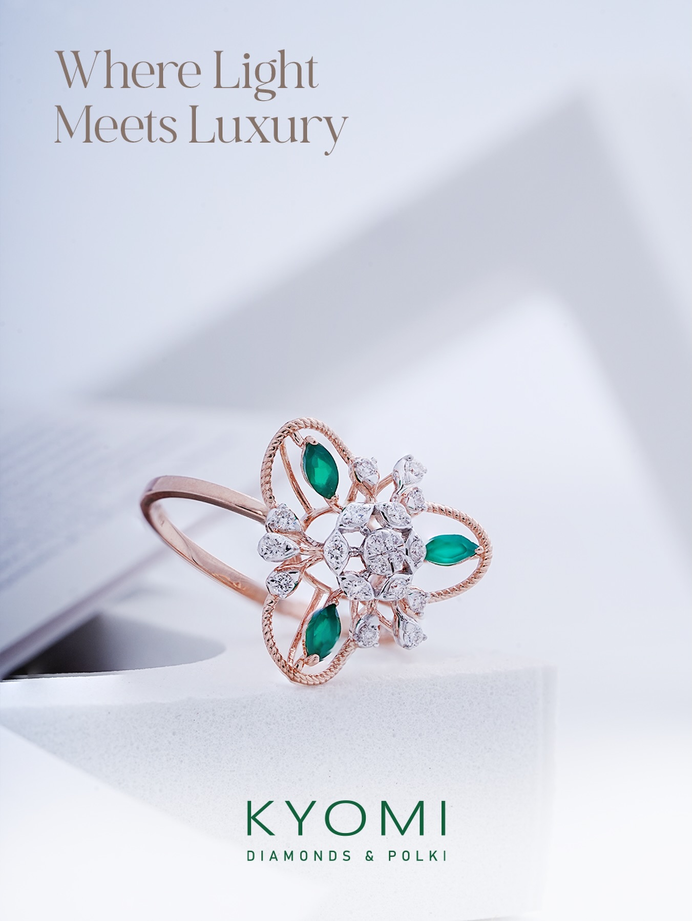 kyomiluxejewels Facebook ad: A quiet glow.