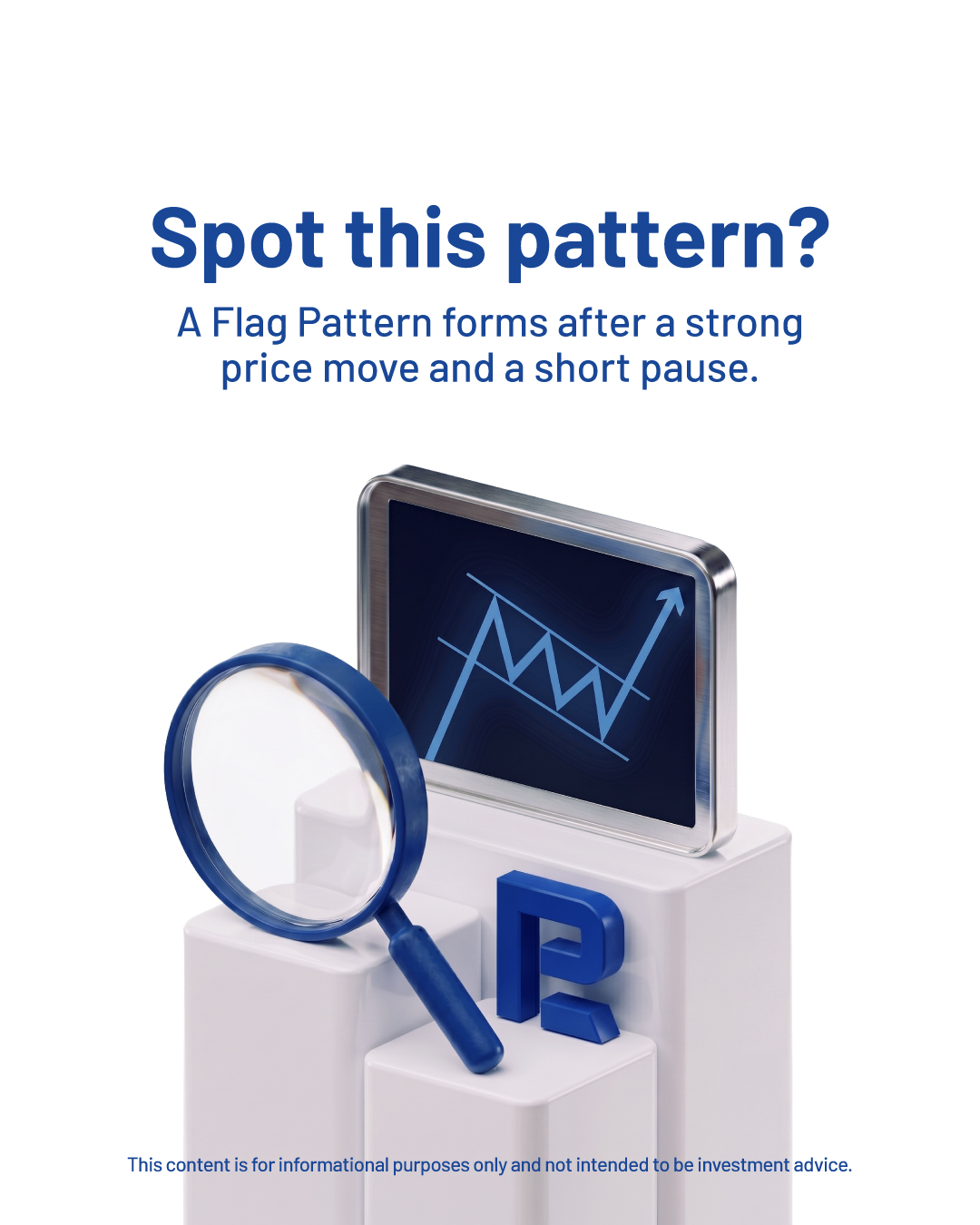 RoboForex Facebook ad: A flag pattern helps traders identify moments when…