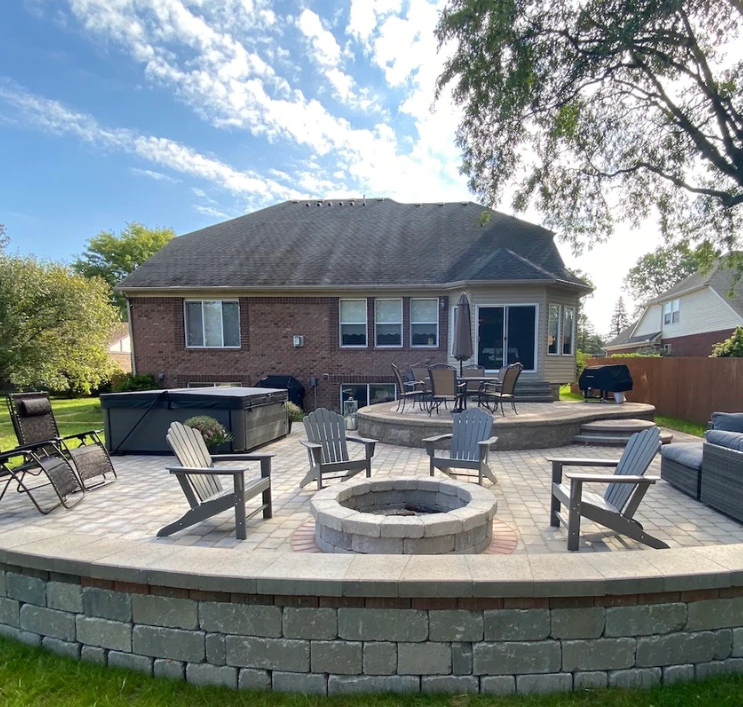 Teddy's Lawn & Landscape Facebook ad