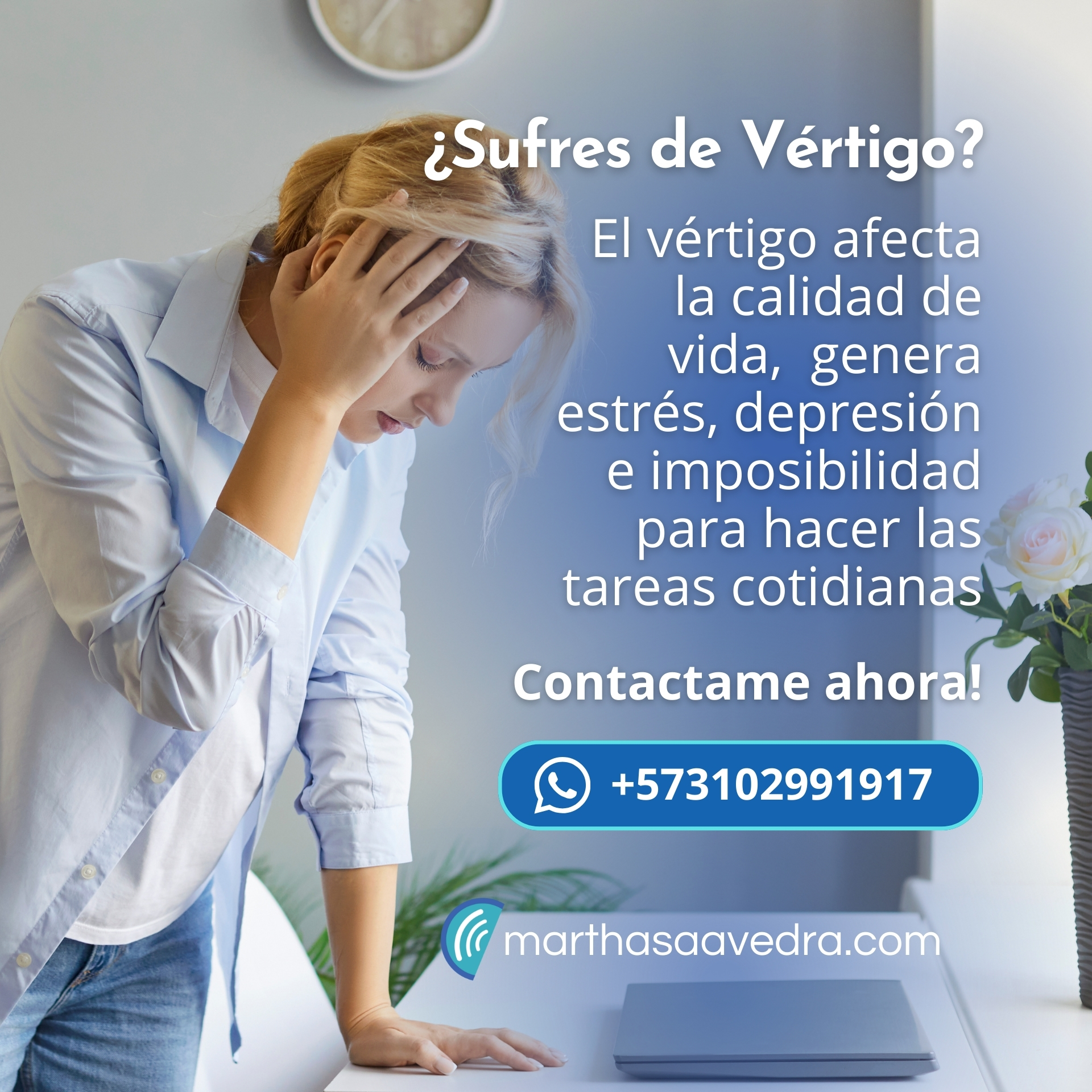 Martha Saavedra Audióloga Facebook ad from Dec 16, 2025