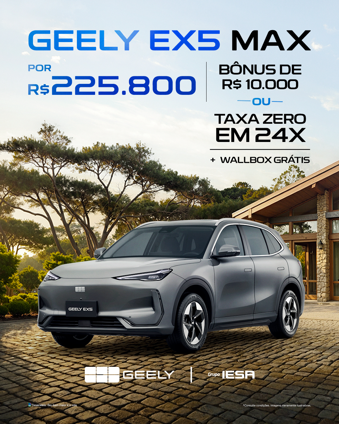 IESA Geely Facebook ad: Fale com um especialista