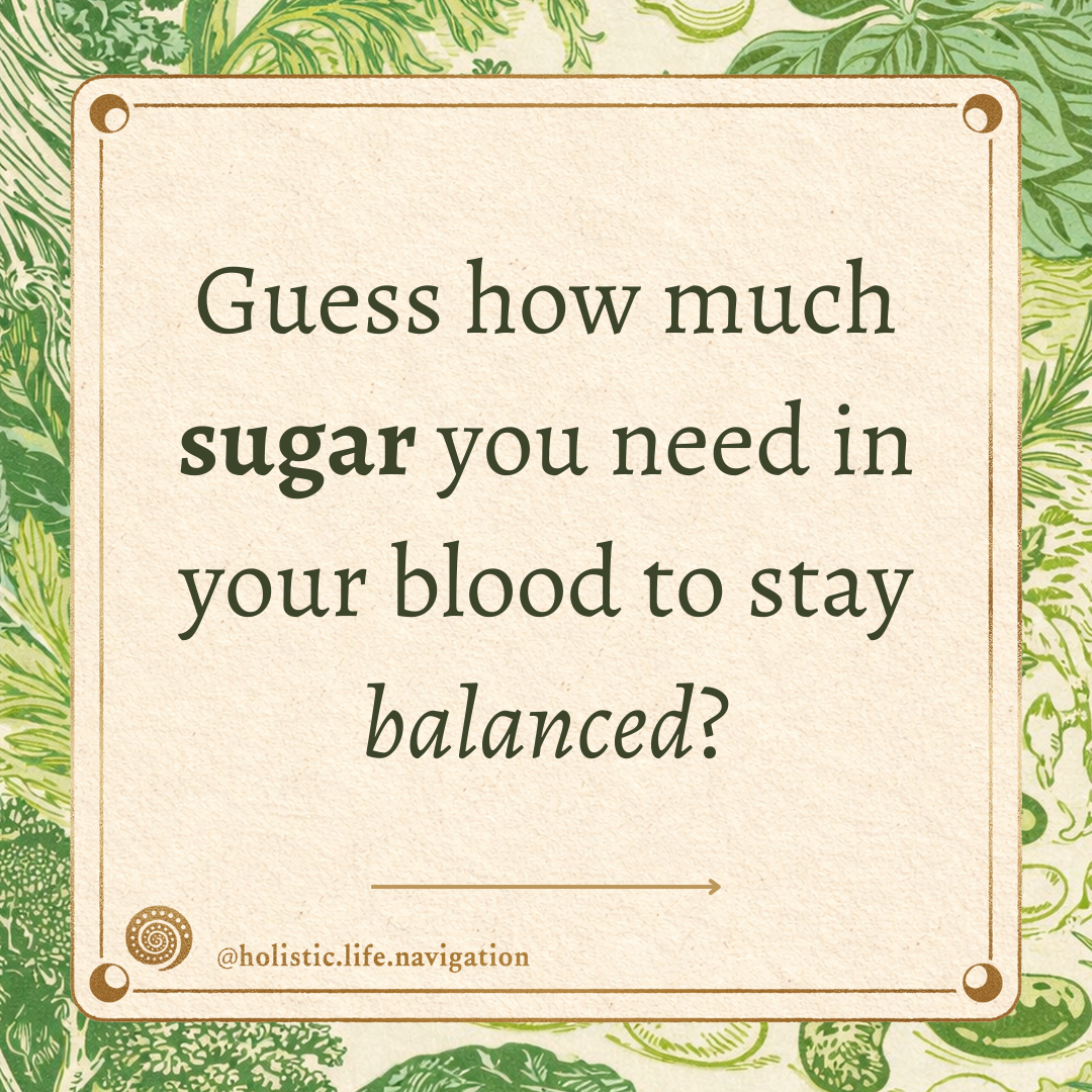 Holistic Life Navigation Facebook ad: Most talk about sugar and carbs is just…