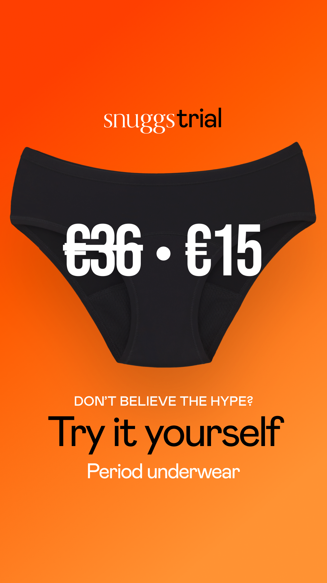 snuggs Facebook ad