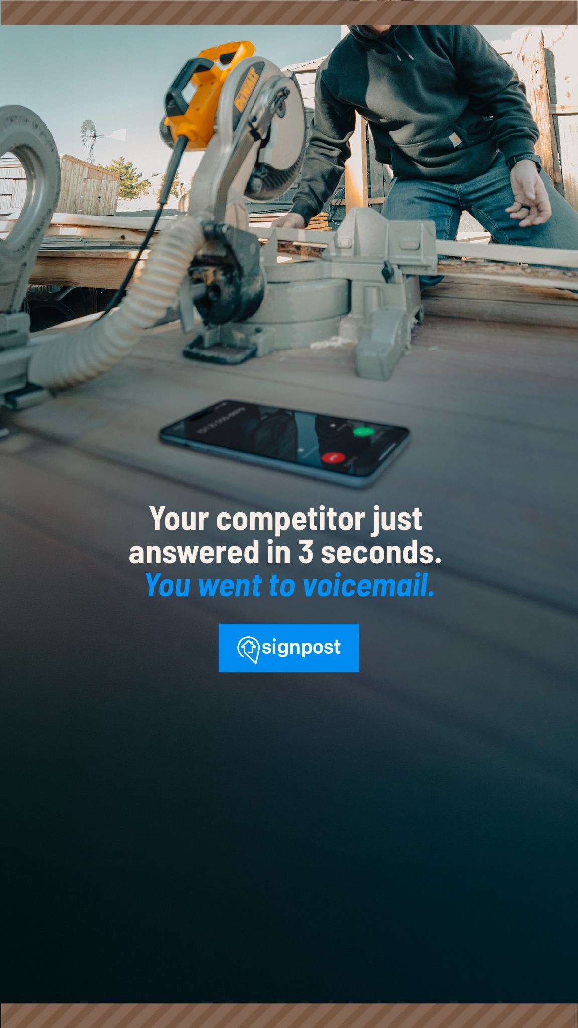 Signpost Facebook ad