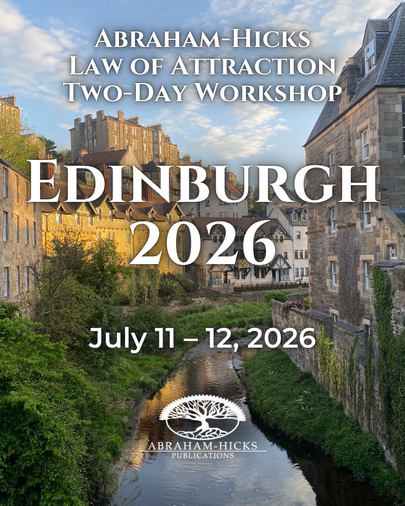 Abraham-Hicks Facebook ad: Law of Attraction Two-Day Workshop