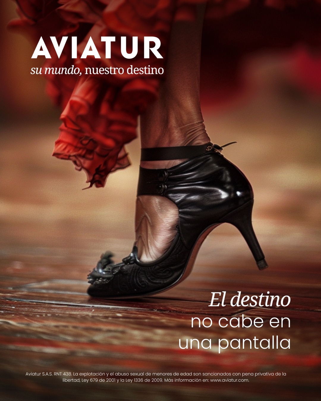 Aviatur Facebook ad