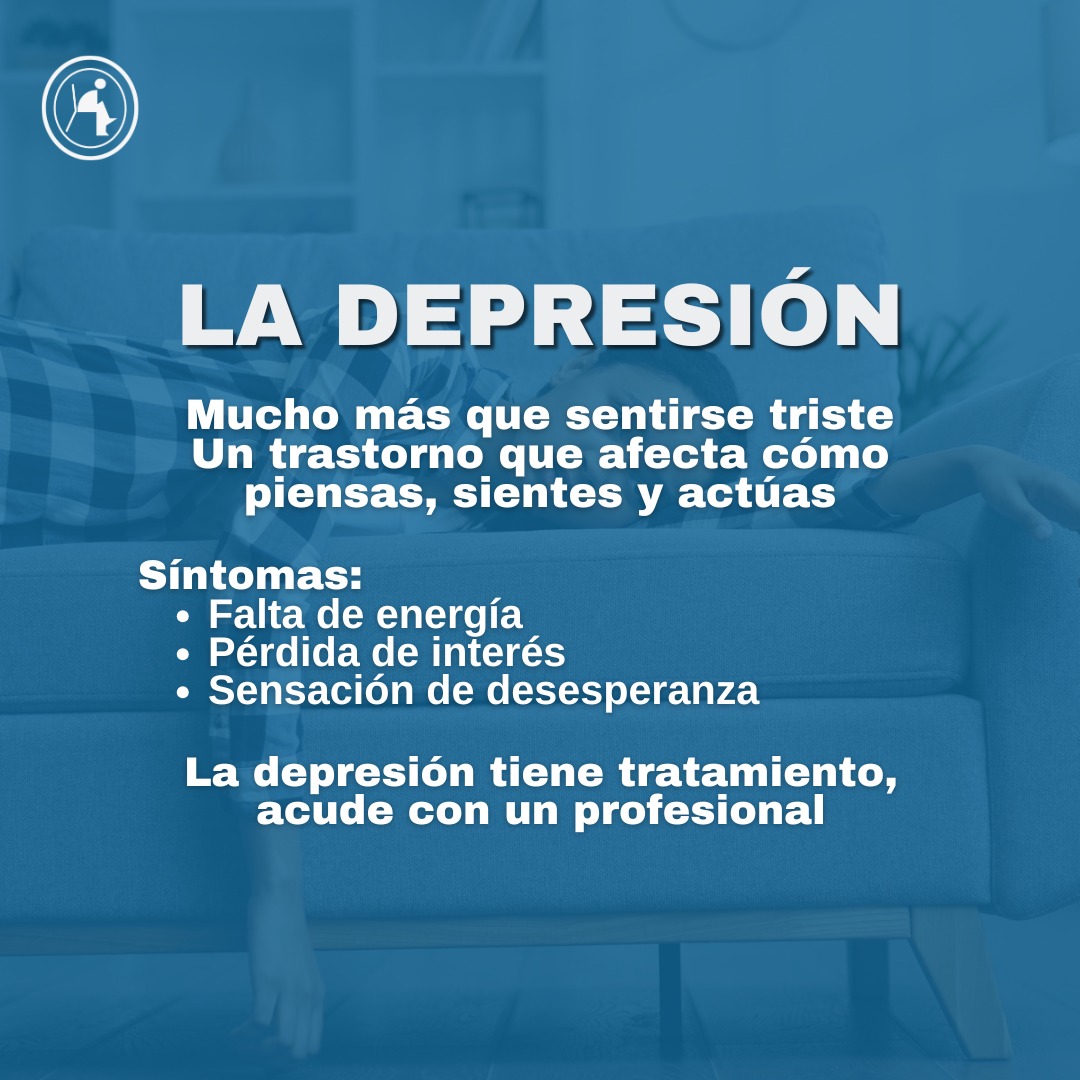 Clínica de Depresión Facebook ad: Envíanos un mensaje para agendar una cita.