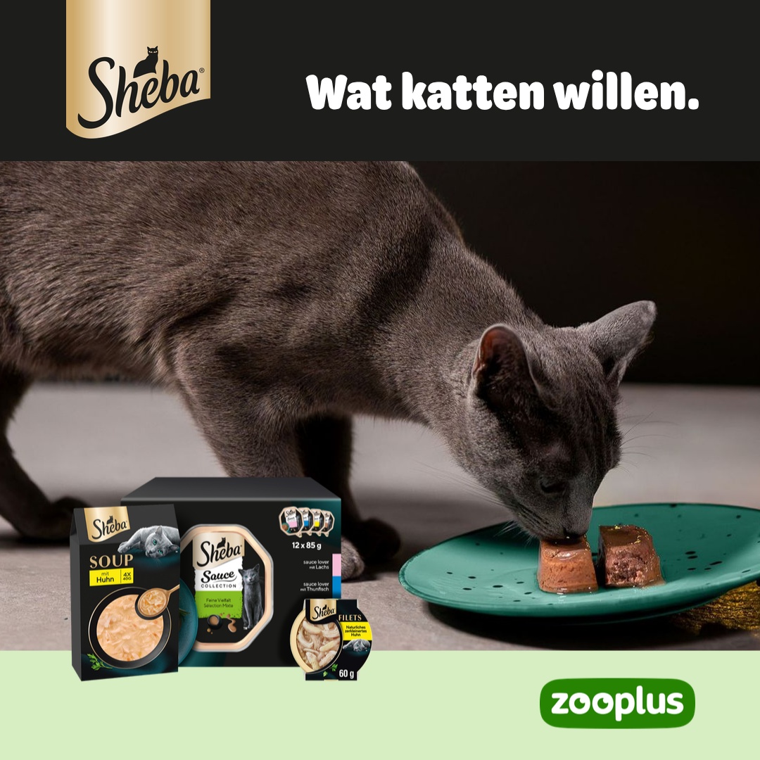 zooplus Facebook ad: SHEBA