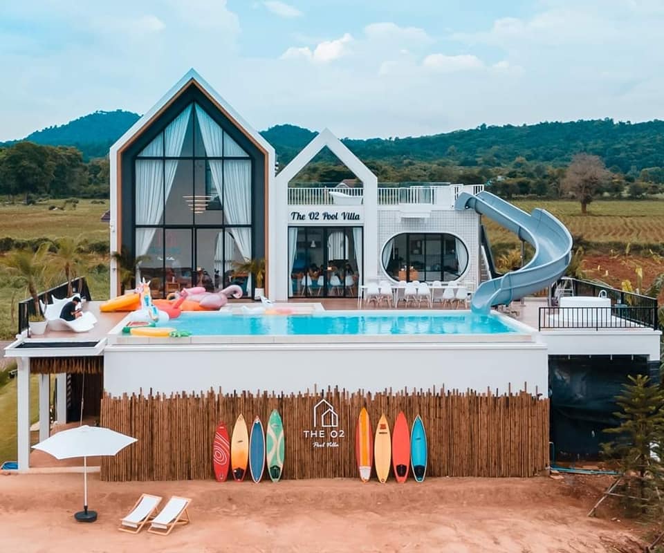 บ้านพักเขาใหญ่ The O2 Pool Villa Khaoyai Facebook ad: บ้านพักเปิดใหม่