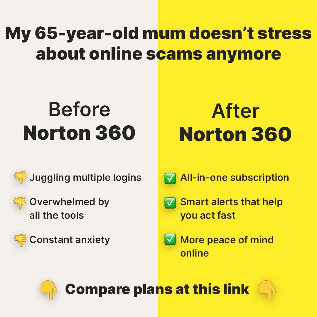 Norton Facebook ad