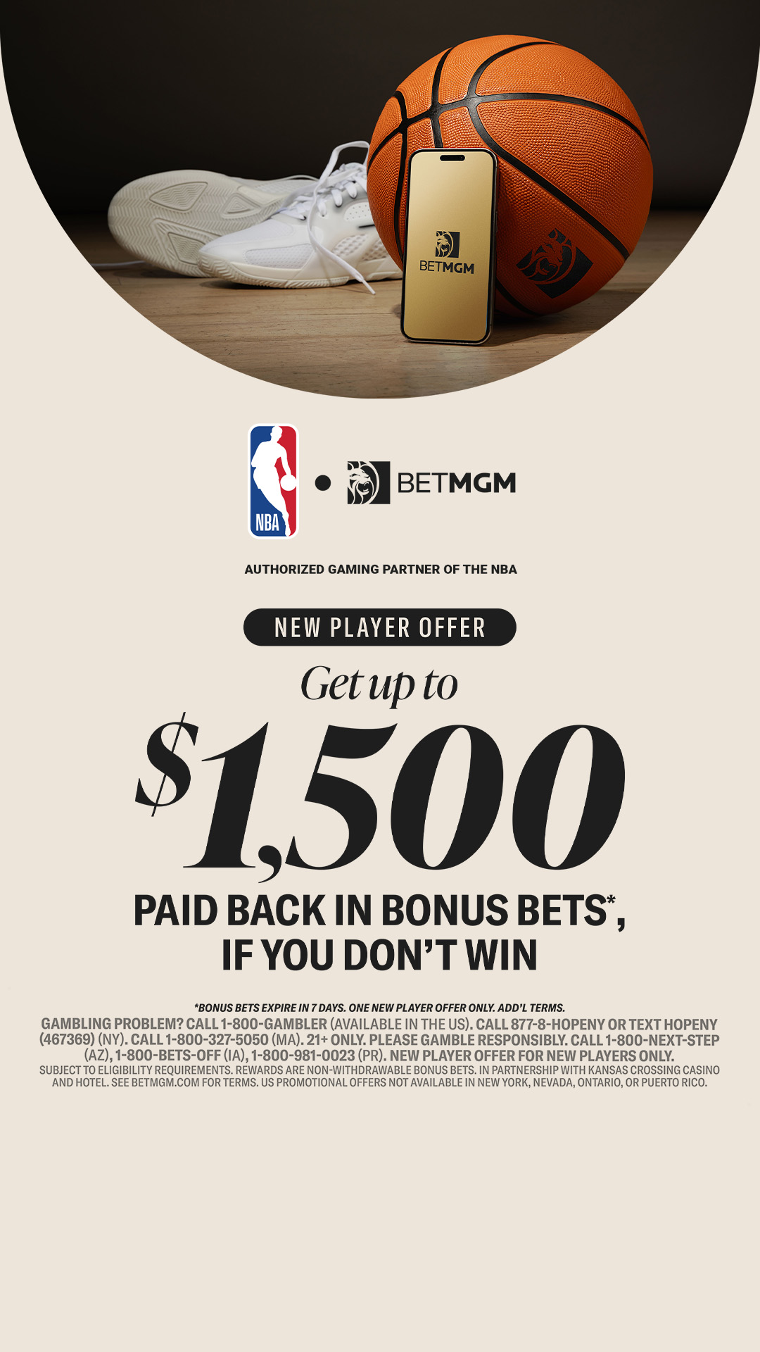 BetMGM Facebook ad