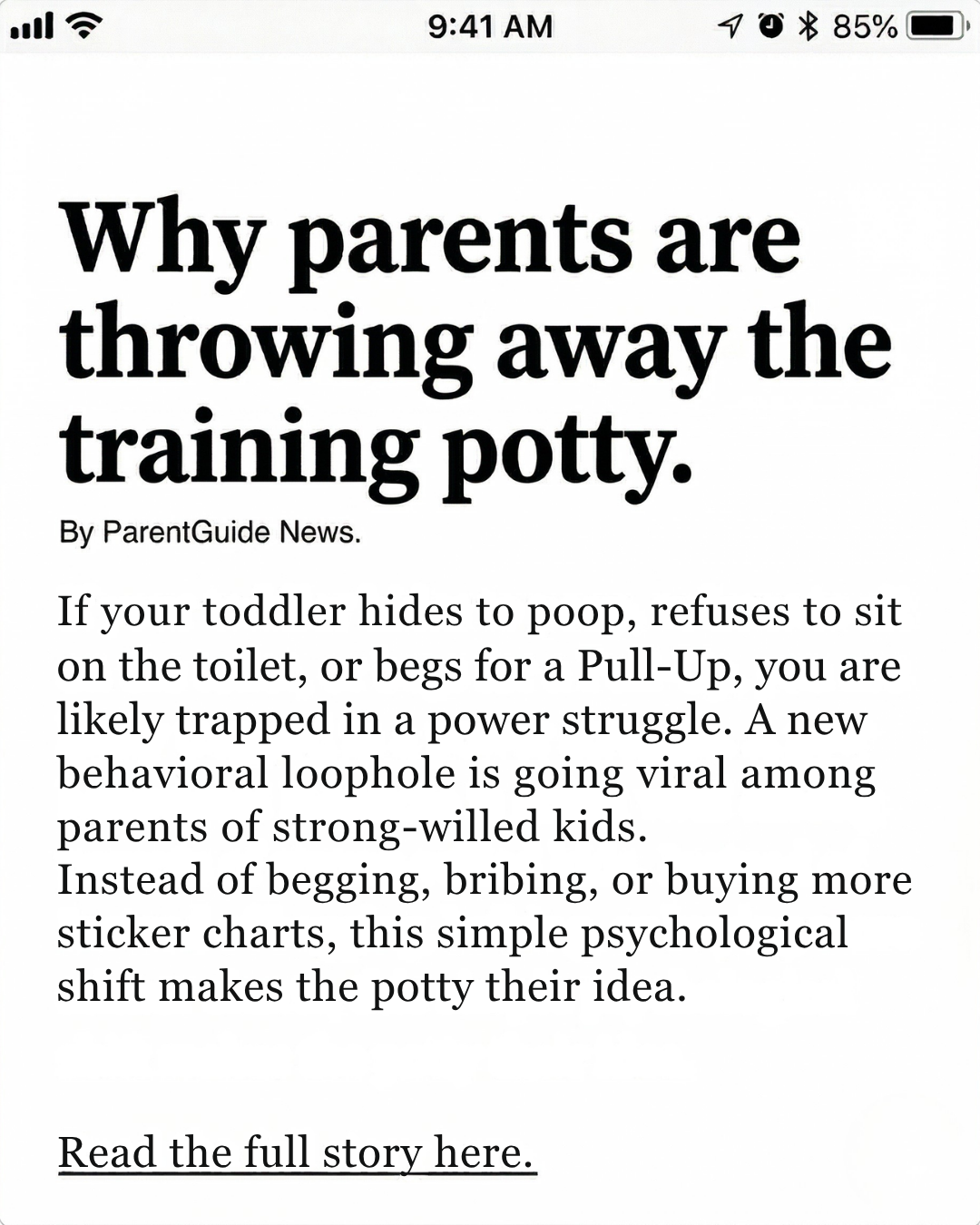 ParentGuide.News Facebook ad
