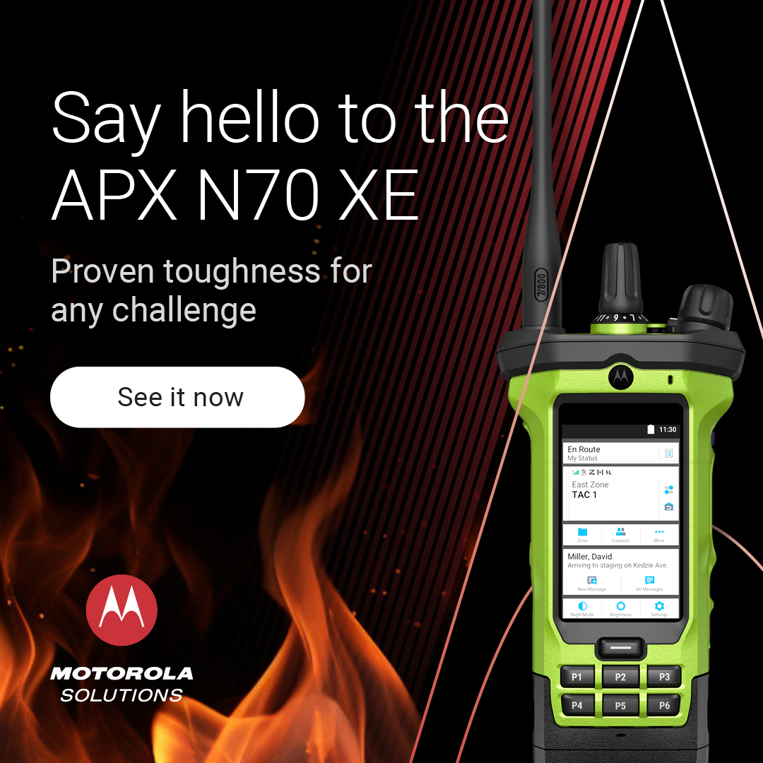 FireRescue1 Facebook ad: See the APX Advantage
