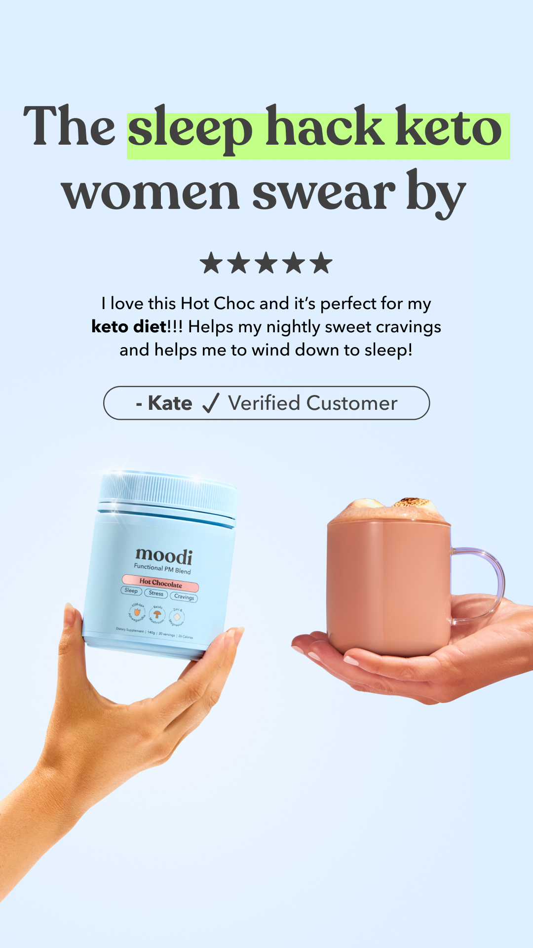 Moodi Facebook ad