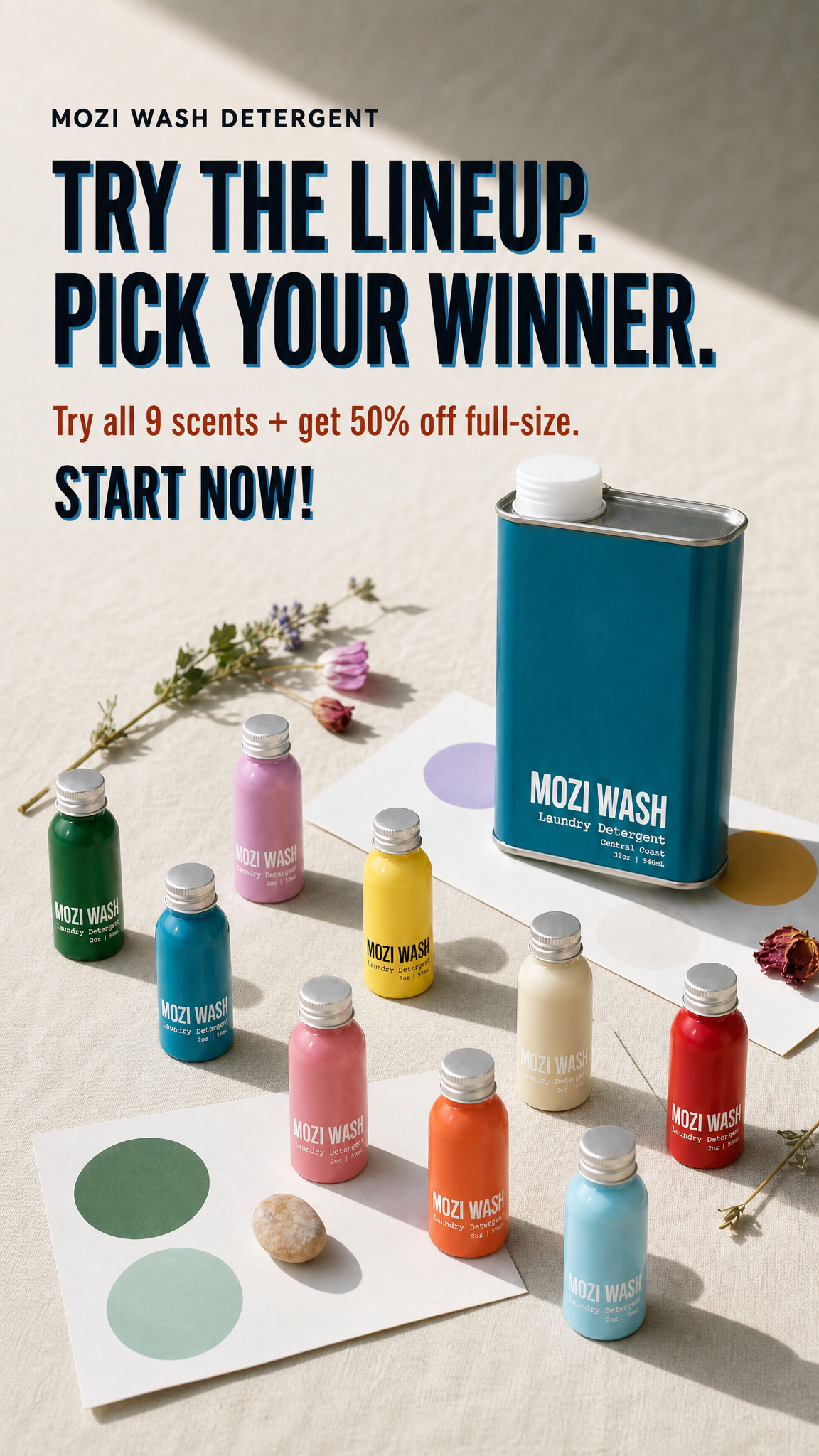 Mozi Wash Facebook ad