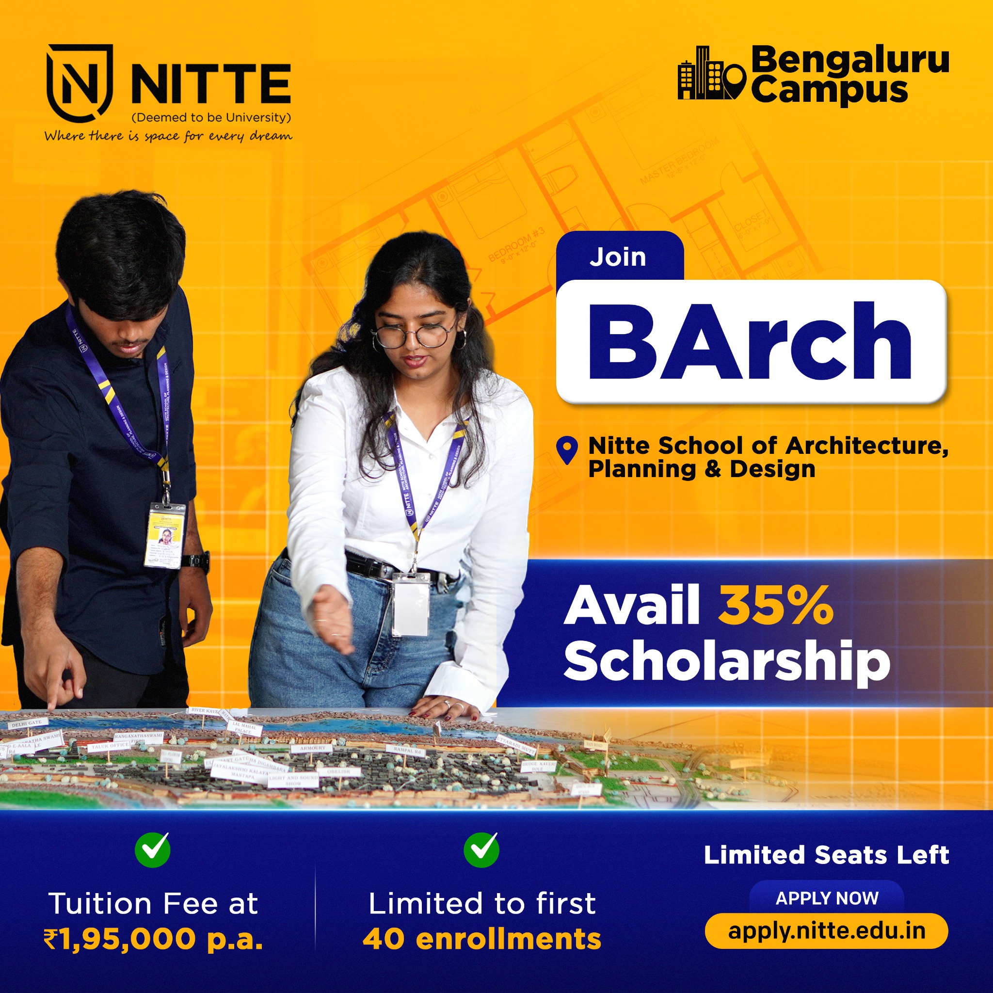 Nitte School of Architecture, Planning & Design Facebook ad