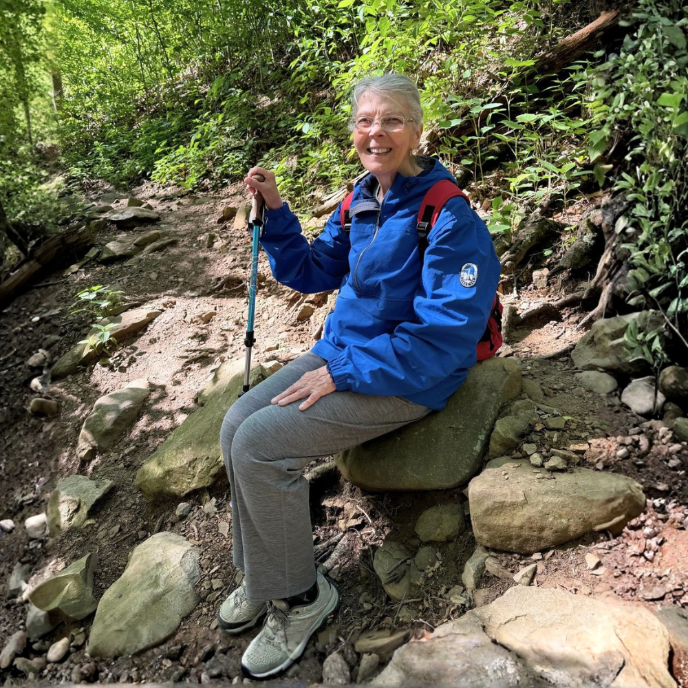Sandra Roberts Facebook ad: Start hiking after 50 without months of training