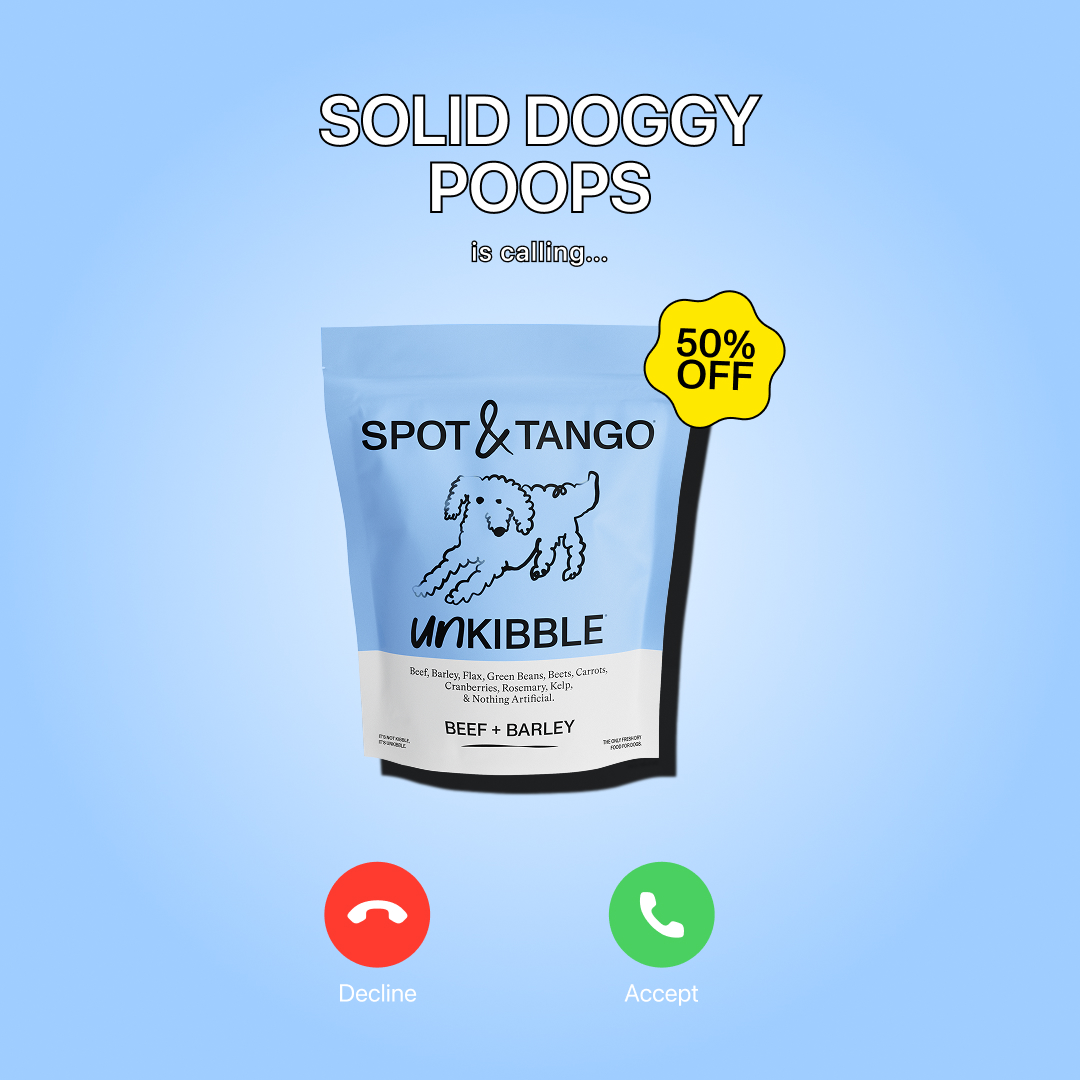 Spot and Tango Facebook ad