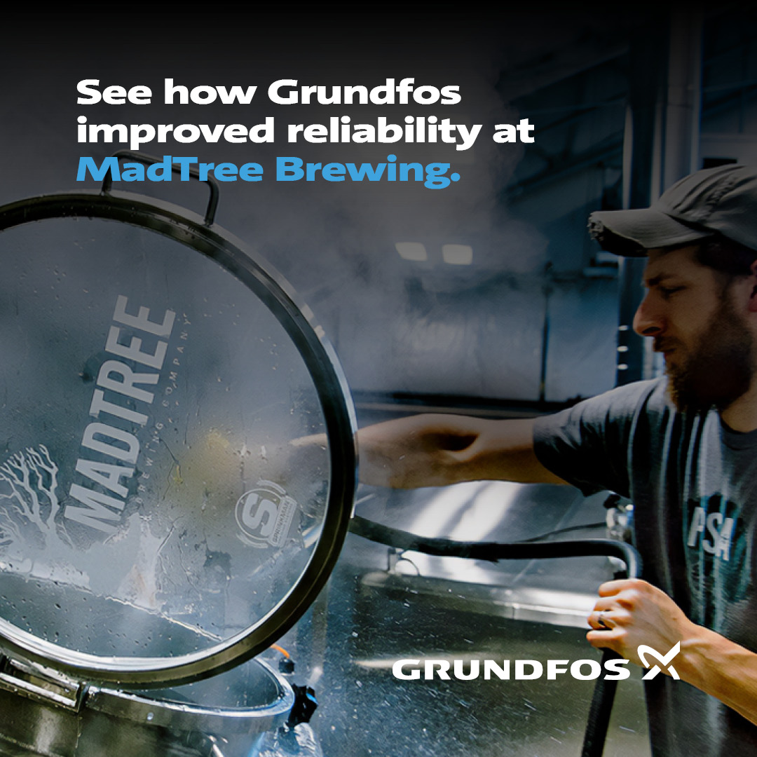 Grundfos Facebook ad: Discover how Grundfos optimised brewing operations